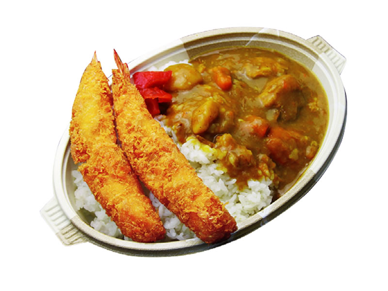 BIG海老フライカレー