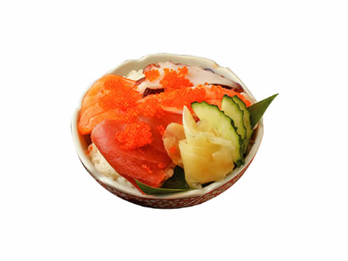 ミニ海鮮バラちらし丼