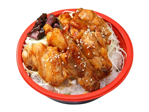 照烧鸡排盖浇饭