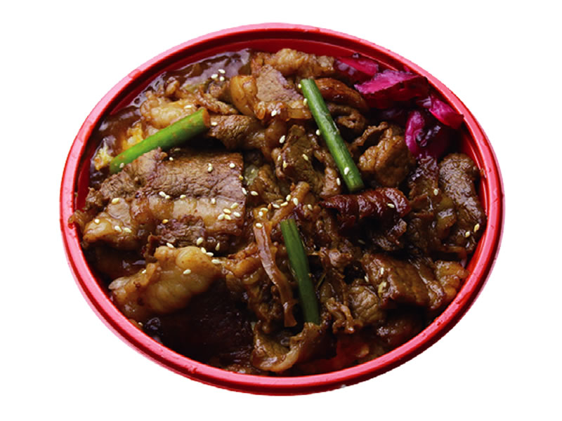 大盛り牛カルビ丼