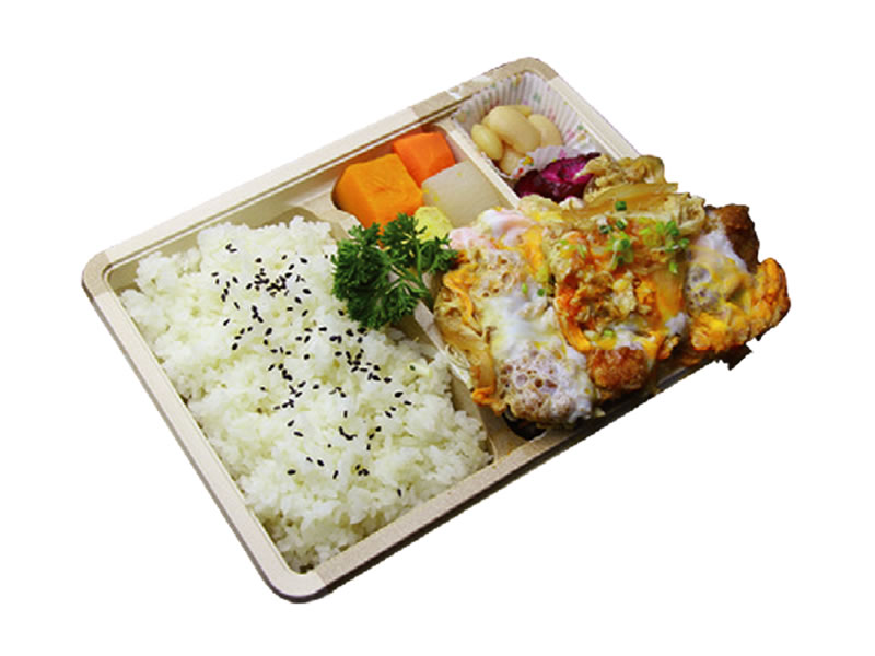 地玉子のかつ煮弁当