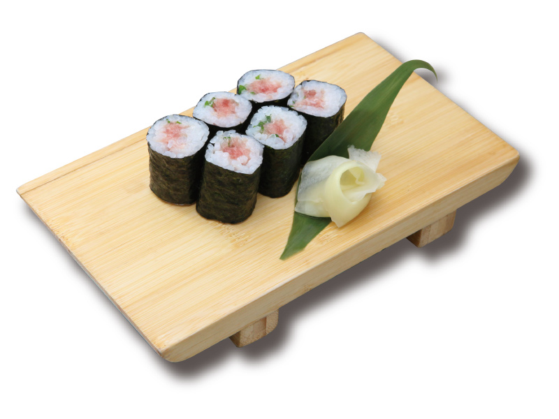 葱拌金枪鱼腹肉细卷